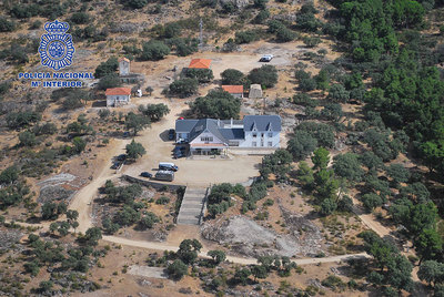 Intervenido el fortín de Los Miami en la sierra de Madrid