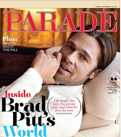 Portada de la revista  Parade , del 18 de septiembre de 2011