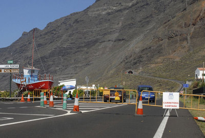 El túnel de Los Roquillos une la capital, Valverde, donde está el aeropuerto y el puerto de la isla, con el municipio de La Frontera, el motor económico de la isla.