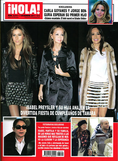 FOTOGALERIA: Portada de la revista '¡Hola!'