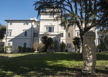 Así es la villa romana que tiene el único mural de Caravaggio