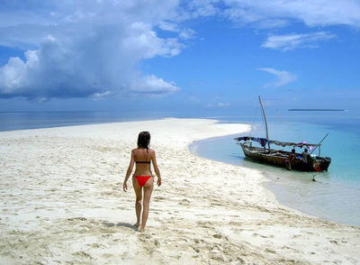 Arenales de la bahía Menay, Zanzíbar (Tanzania)