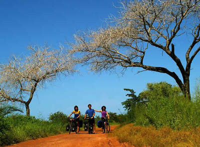 Ruta en bicicleta por el interior de Senegal
