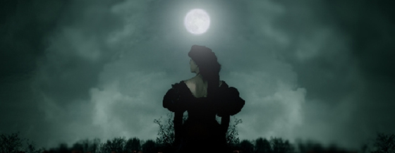 Pintura de la Exposición 'El alma de Sissí o la transformación de cuerpos y objetos'. Castillo de Seneffe, Bélgica