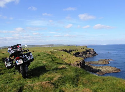 En el famoso Giant's Causeway, una enorme piedra, 'The Spanish Rock', recuerda  el hundimiento del navío español