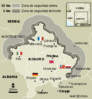 La OTAN desplegará más tropas en la frontera macedonia para frenar a la guerrilla albanesa
