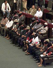 Los zapatistas regresan a Chiapas tras intervenir en el Congreso