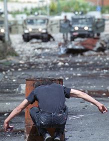 Seis palestinos muertos en los enfrentamientos más intensos desde el inicio de la Intifada