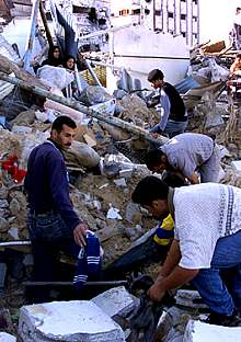 Dos muertos y 25 heridos en un ataque israelí a un campo de refugiados en Gaza