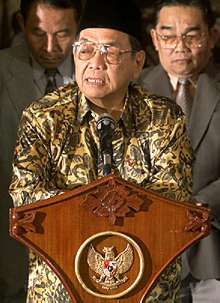 El presidente de Indonesia ordena "medidas especiales" para restablecer el orden