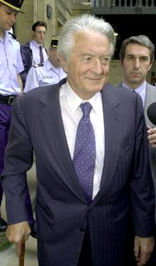 Roland Dumas, condenado a seis meses de prisión en el primer juicio del caso Elf