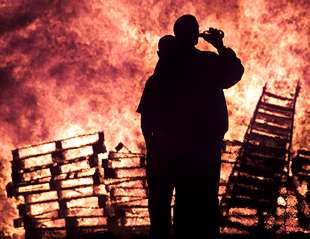 Tensión en el Ulster por la celebración protestante de la batalla del Boyne