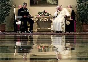 El Papa recuerda a Bush que la globalización crea desigualdades