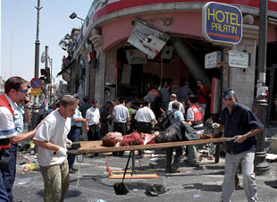 Al menos 18 muertos y más de 80 heridos en un atentado suicida en Jerusalén