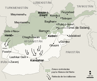 Ofensiva sobre Kabul.