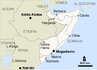 Detenidos ocho iraquíes en Somalia acusados de terrorismo