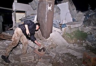 Dos miembros de la ONU y una veintena de palestinos heridos en bombardeos israelíes en Gaza