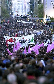 Unas 300.000 personas claman en Barcelona contra la Europa del capital