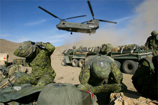 Imagen de las tropas estadounidenses desplegadas en Afganistán