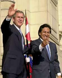 EE UU y Perú sellan una alianza contra el terrorismo y el narcotráfico