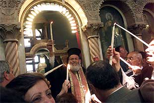 Palestinos e israelíes llegan a un acuerdo para acabar con el asedio a la basílica de la Natividad de Belén