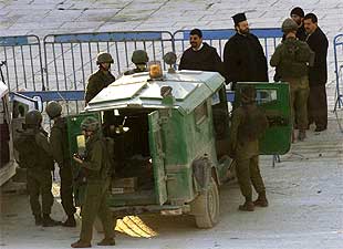 La negativa de Italia a acoger a 13 palestinos impide el fin del asedio a la basílica de Belén