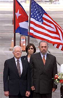 Castro ofrece a Carter "libre acceso" a los supuestos centros de producción de armas biológicas