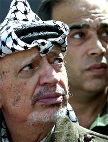 Arafat responde a Bush que "los palestinos son los que deben elegir a sus dirigentes"
