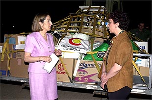 Parte a Ucrania un avión español con ayuda para las víctimas del accidente de Lvov