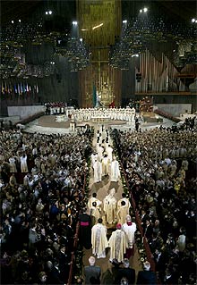 El Papa canoniza en México al primer indígena