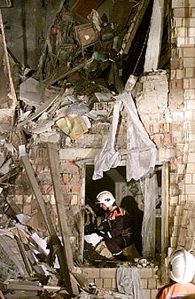 Una explosión en un edificio de Moscú deja al menos ocho muertos y siete heridos