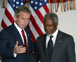 Bush condiciona el ataque a Irak al incumplimiento de una nueva resolución de desarme