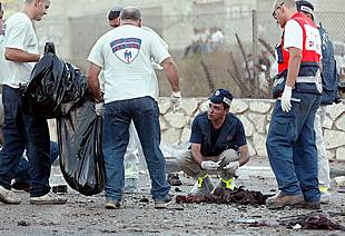 Un muerto y tres heridos en Israel en el primer atentado suicida en mes y medio