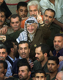 Israel levanta por completo el asedio a Arafat en su cuartel general de Ramala