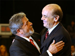 Lula y Serra cierran la campaña electoral con un debate televisado