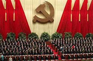 Jiang pide "la reunificación pacífica de Taiwan" y China en el discurso inaugural