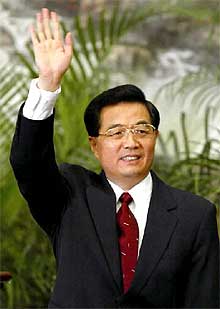 Hu Jintao se convierte en el nuevo líder de China