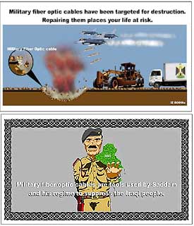 Octavilla lanzada por el Ejército de EE UU en la que pone: 