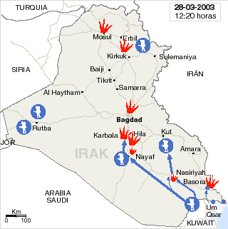 Los combates se recrudecen en Basora tras ser declarada "objetivo militar"