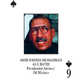 El ministro de Petróleo, el seis de picas de la baraja.