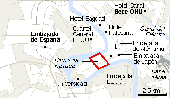 Un atentado contra un hotel de Bagdad causa al menos 29 muertos y más de 40 heridos