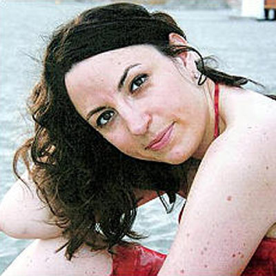 Benedetta Ciaccia en una fotografía familiar publicada por el diario  La Repubblica. 