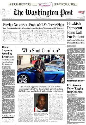 Portada de  The Washington Post  de hoy.