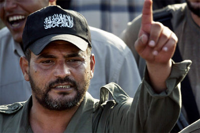 Jamal Abu Samhadana, líder de  Resistencia Popular  y comisario general del Ministerio de Interior de Hamás.
