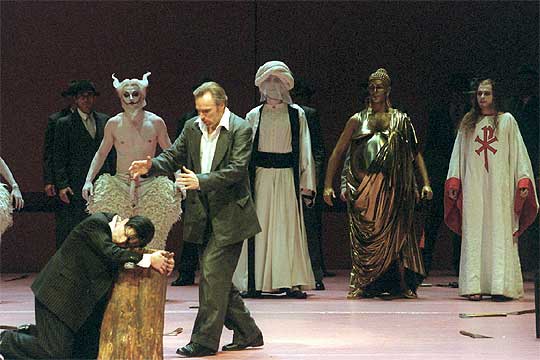 Estreno de  Idomeneo  en la Ópera de Berlín el 11 de marzo de 2003.