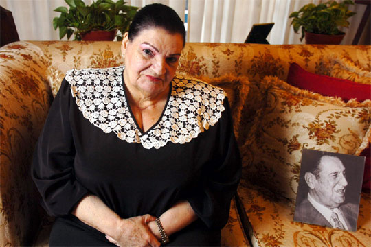 Fotografía de archivo del 14 de octubre de 2006 de Martha Holgado, quien dice ser hija del general Juan Domingo Perón.
