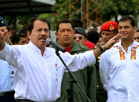 Ortega, Chávez y Correa, por la unidad latinoamericana