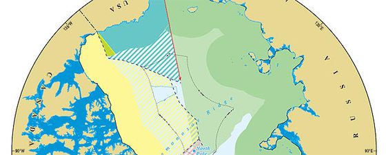 La Universidad de Durham ha delimitado las zonas de influencia sobre el Ártico de los países limítrofes
