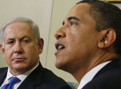 Obama y Netanyahu, durante su reunión en la Casa Blanca.