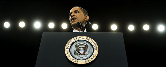 Obama, durante su discurso en la Academia Militar de West Point